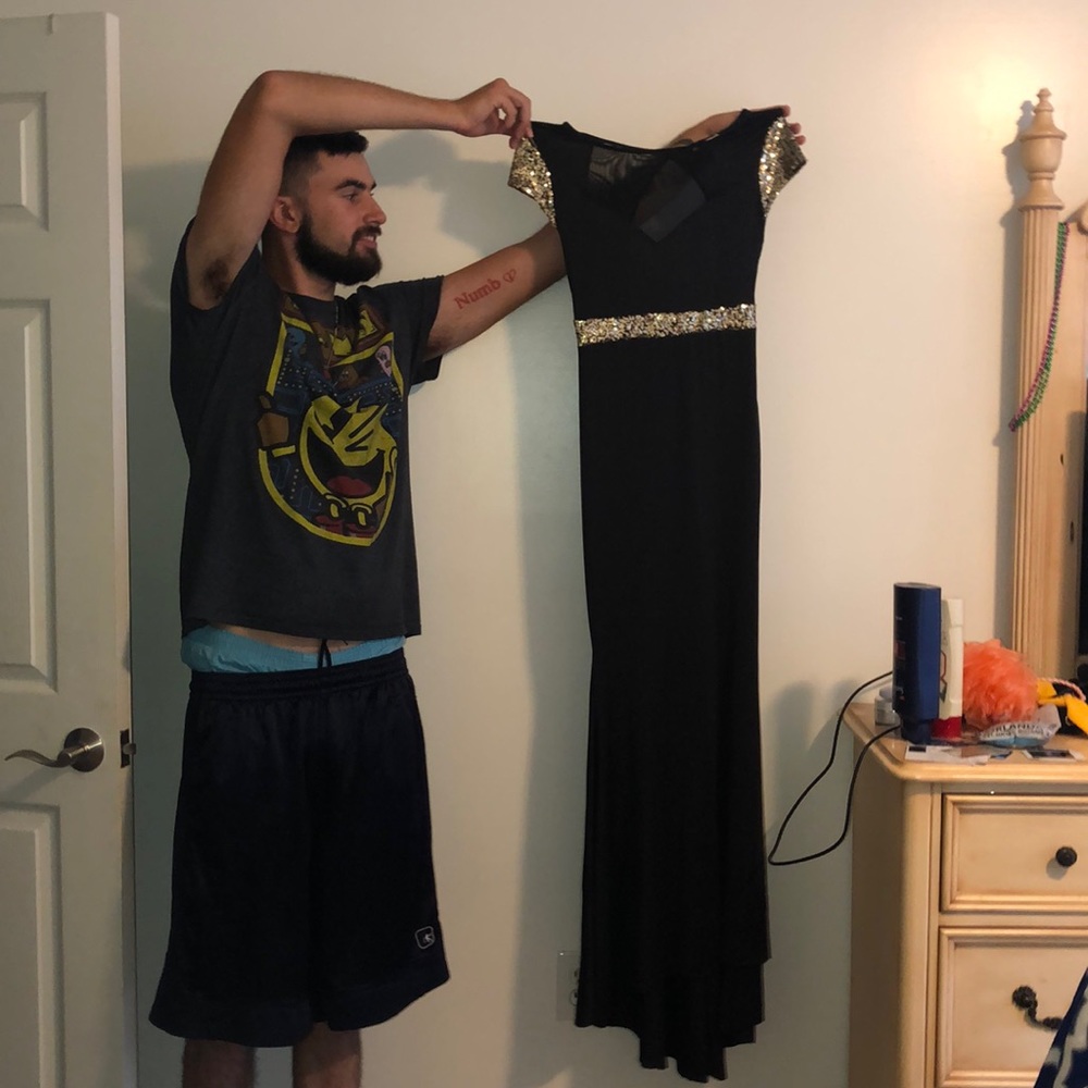 Elegant black dress
